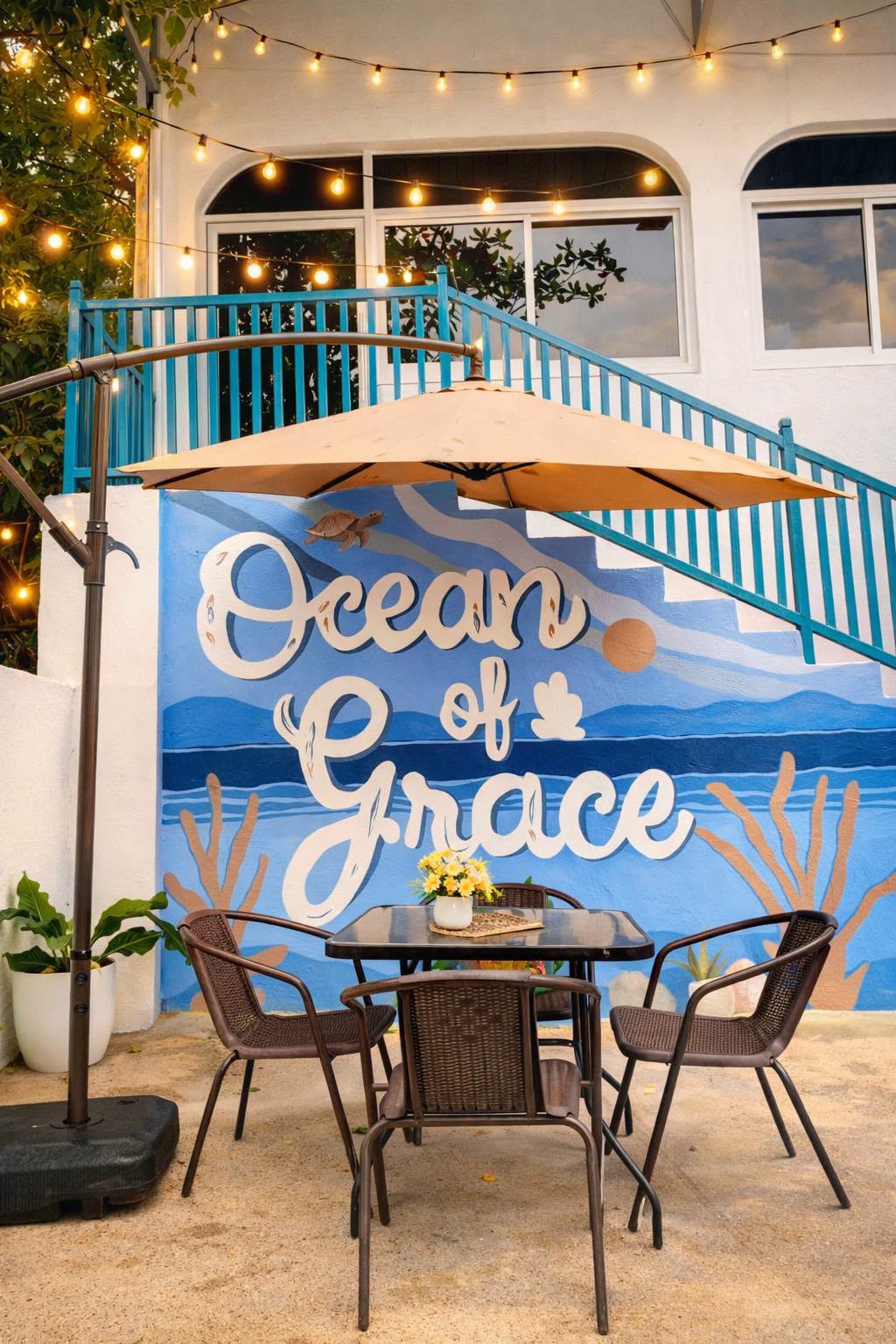 Painted Wall Mural
